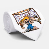 Tik op Wrestlers Stropdas (Opgerold)