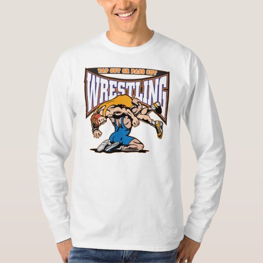 Tik op Wrestlers T-shirt (Voorkant)