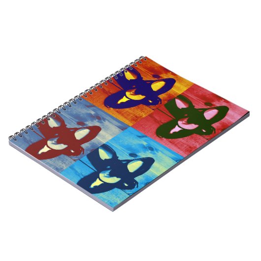 Tik — Pop kunst Notitieboek (Linkerzijde)