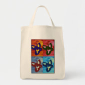Tik — Pop kunst Tote Bag (Voorkant)