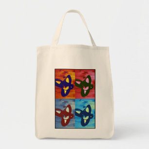 Tik — Pop kunst Tote Bag