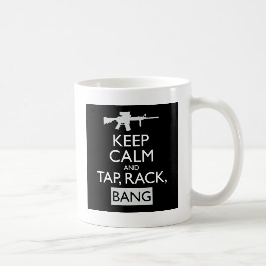 Tik, rack, BANG Koffiemok (Rechts)