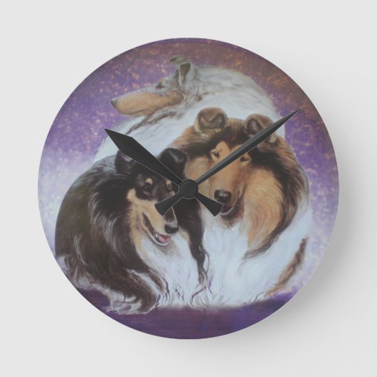 tik ronde klok (Voorkant)