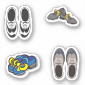 Tik schoen Stickers (Voorkant)