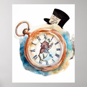 Tik-Tak Alice in Wonderland Poster