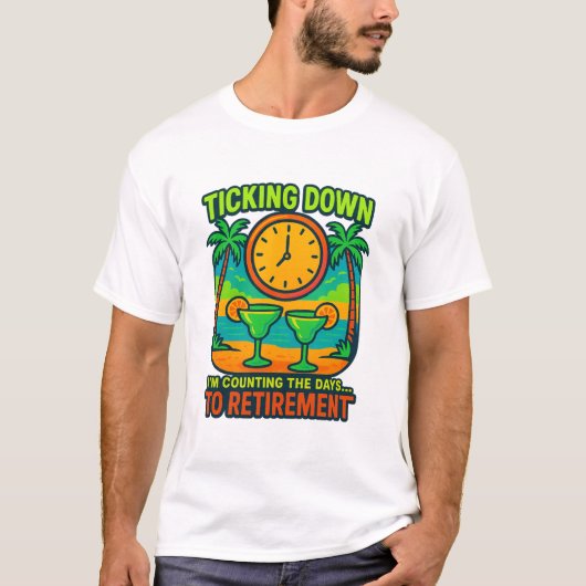 ⏳ Tik-Tak… Het paradijs roept! T-shirt (Voorkant)