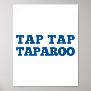 Tik Taparoo Motiverende Hockey Citaat Mannen Vrouw Poster