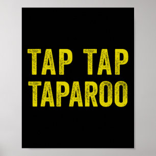 Tik Taparoo Motiverende Hockey Pret Mannen Vrouwen Poster