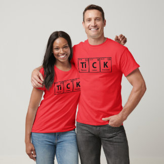 Tik (Ti-C-K) Periodieke Spelling van Elementen T-shirt