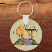 Tik tijd sleutelhanger (Voorkant)