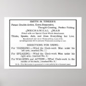 Tik-Tok Instruction Kaart Poster (Voorkant)