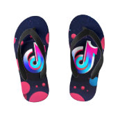 Tik tok kinder teenslippers (Voetbed)