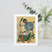 Tik-Tok  Little Wizard van Oz Briefkaart (Staand voorkant)