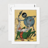 Tik-Tok  Little Wizard van Oz Briefkaart (Voorkant / Achterkant)