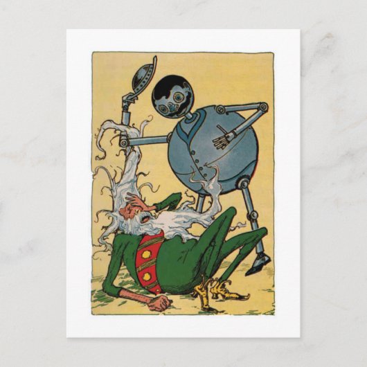 Tik-Tok  Little Wizard van Oz Briefkaart (Voorkant)