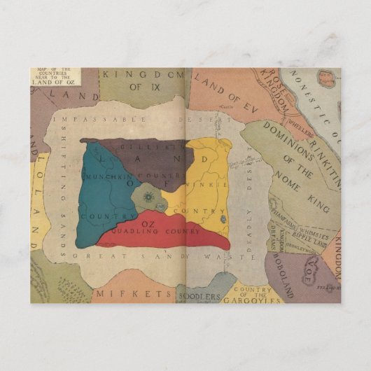 Tik Tok of Oz Briefkaarten (Voorkant)