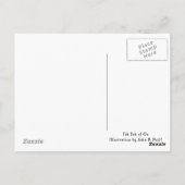 Tik Tok van Oz Briefkaart (Achterkant)