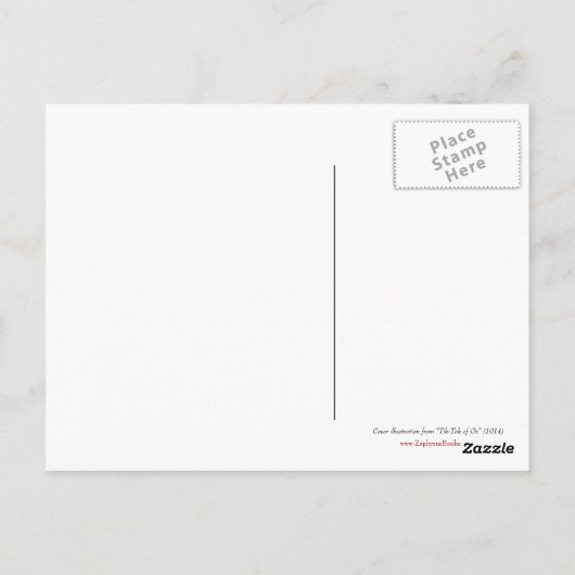 Tik-Tok van Oz Briefkaart (Achterkant)