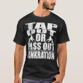 Tik uit of flap uit Pankration T-shirt (Voorkant)
