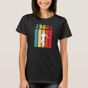 Tik van 1980 Vintage van de danseringRetro terug n T-shirt