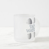 Tik water Mok glazen koffie (Voorkant rechts)