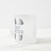 Tik water Mok glazen koffie (Voorkant links)