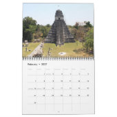 Tikal Guatemala Kalender Tikal Ruïnes Muurkalender (Feb 2027)