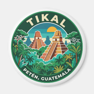 Tikal Guatemala Magneet