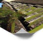 Tikal Guatemala Maya Temple Poster (Hoek)