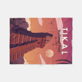 Tikal National Park Guatemala  Fleece Deken (Voorkant (Horizontaal))