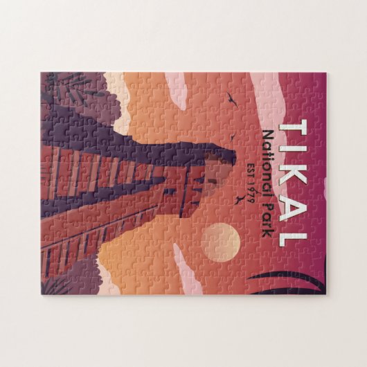 Tikal National Park Guatemala Legpuzzel (Horizontaal)