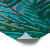 Tikal poster, Guatemala reiskunst, Maya ruïnes, Poster (Hoek)