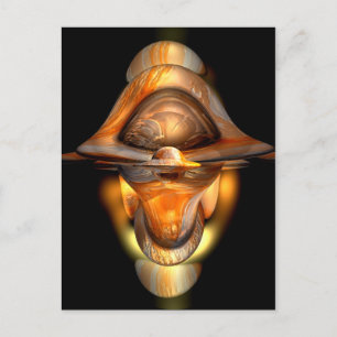 Tiki Abstract Postcard Briefkaart