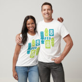 Tiki-afgodbeelden T-shirt (Unisex)