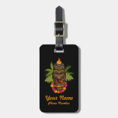 Tiki Aloha Bagagelabel (Voorkant verticaal)