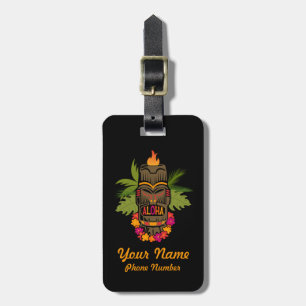 Tiki Aloha Bagagelabel