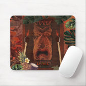 Tiki Aloha Hawaiian Rustic Tropisch eiland Muismat (Met muis)