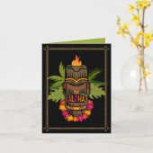 Tiki Aloha Kaart (Gele Bloem)