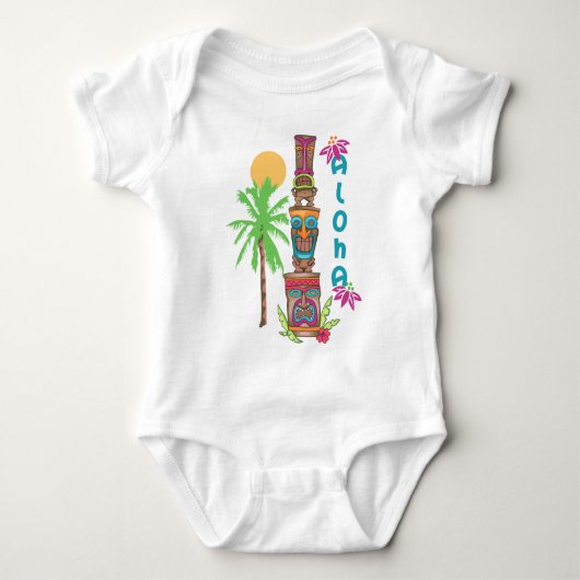 Tiki Aloha Romper (Voorkant)