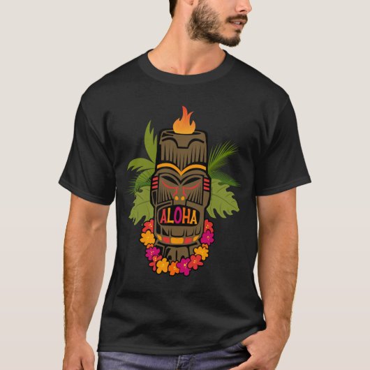 Tiki Aloha T-shirt (Voorkant)