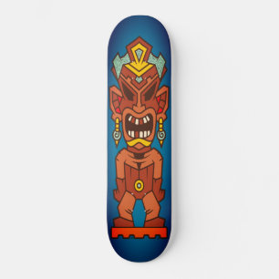 Tiki Angry Rotting Teeth Totem Persoonlijk Skateboard