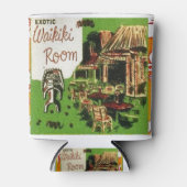 Tiki Art - Exotic Waikiki Room Blikjeskoeler (Voorkant)