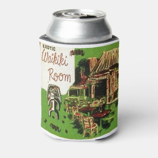 Tiki Art - Exotic Waikiki Room Blikjeskoeler (Blikje Achterkant)