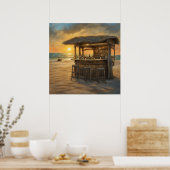 Tiki Bar - 2 - Poster (Keuken)