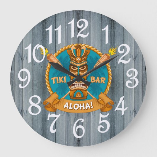 Tiki Bar Aloha  Grote Klok (Voorkant)