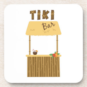 Tiki Bar Bier Onderzetter