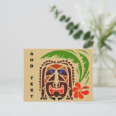 Tiki Bar, Briefkaart (Staand voorkant)