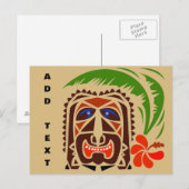 Tiki Bar, Briefkaart (Voorkant / Achterkant)
