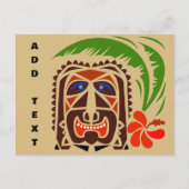 Tiki Bar, Briefkaart (Voorkant)