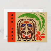 Tiki Bar, Briefkaart (Voorkant / Achterkant)